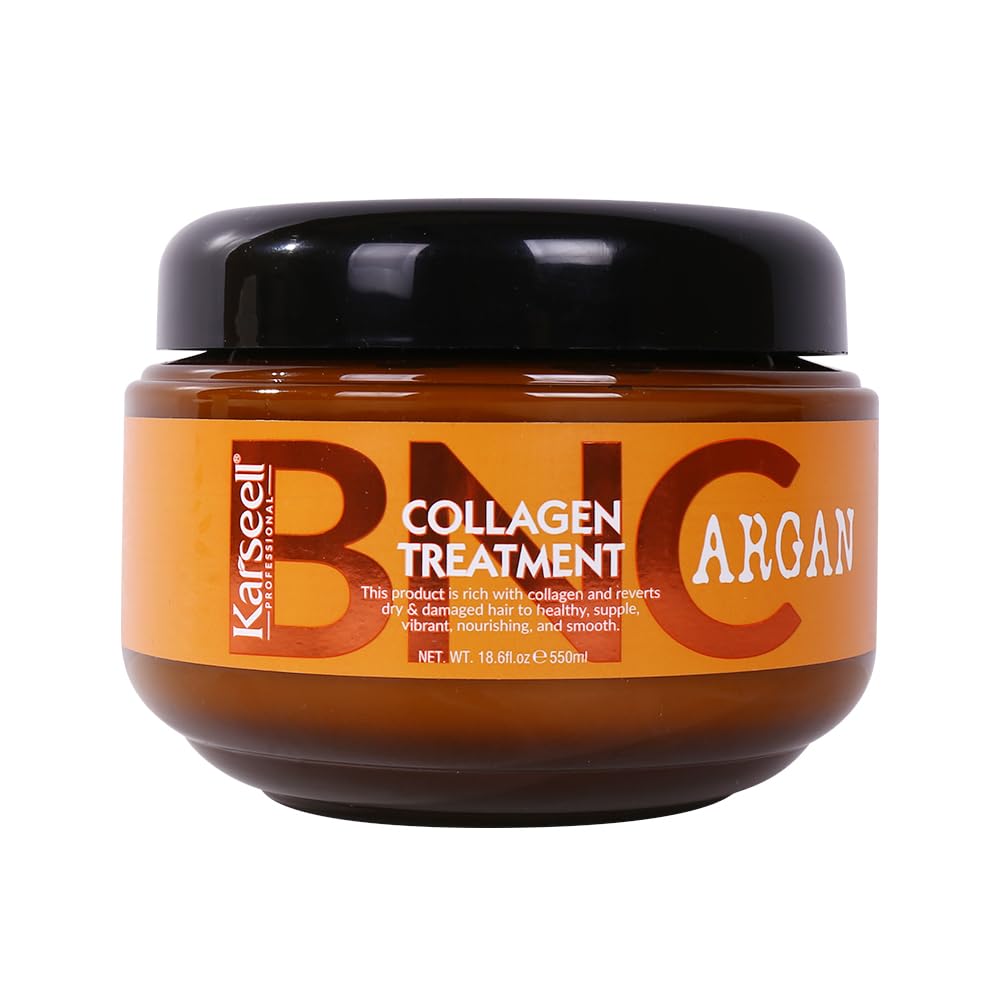 Karseell BNC Collagen Hair Treatment Deep Repair Conditioning Argan Oil Collagen Hair Mask 550ml